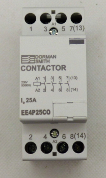 4P 25A N/O MODULAR CONTACTOR, AC1 400V
