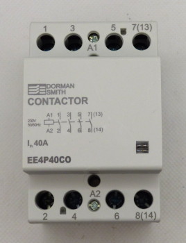 4P 40A N/O MODULAR CONTACTOR, AC1 400V