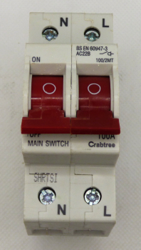 100A AC22B MAINS SWITCH 100A AC22B MAINS SWITCH