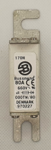 125A 690V aR 000TN/80 TYPE T IND. FUSE