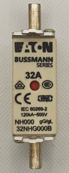 NH FUSE 200A 500V GL/GG SIZE 02 DUAL IN