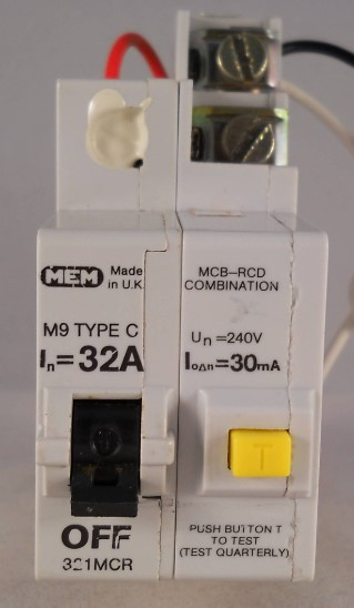 2P 32A TYPE C MCB-RCD