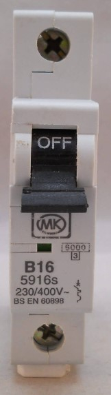 16A SP B TYPE MCB