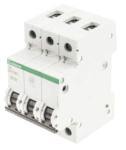 C6 10kA 3P MCB (3 Module Width)