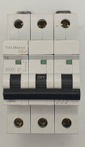 Bill Talisman Triple Pole C Curve MCB's (USED) Bill Talisman Triple Pole C Curve MCB's (USED)