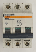 Merlin Gerin C60H Triple Pole MCB's
