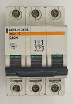 Merlin Gerin C60H Triple Pole MCB's Merlin Gerin C60H Triple Pole MCB's