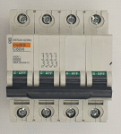 Merlin Gerin C60H Four Pole C Curve MCB's