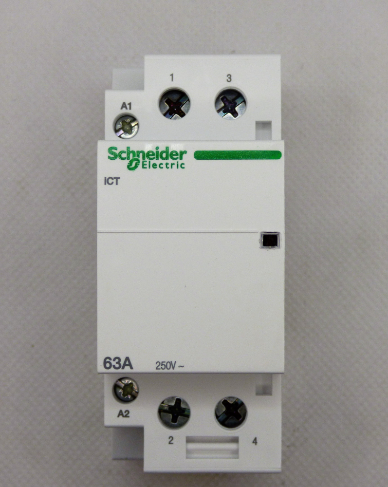 Schneider Electric - A9C23715 - Acti9 ICT - Contacteur à Commande Manu 2p 16a 1no 1nf 230 240vca 50hz 01887009715 Schneider Electric - A9C23715 - Acti9 ICT - Contacteur à Commande Manu 2p 16a 1no 1nf 230 240vca 50hz 01887009715