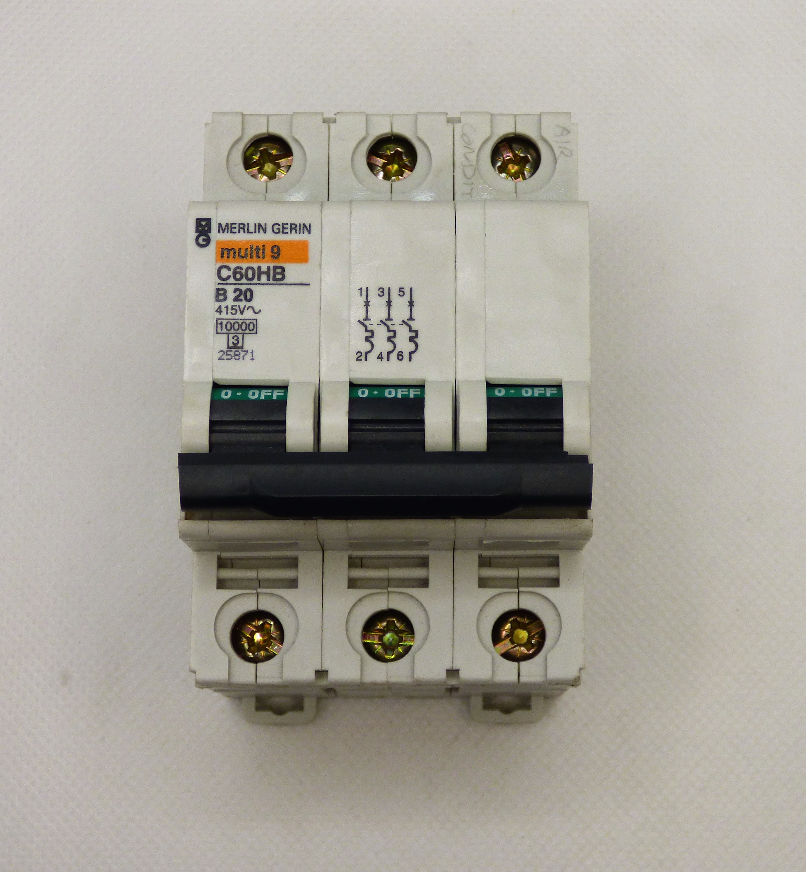 3P 20A TYPE B MCB 3P 20A TYPE B MCB