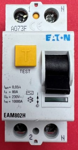 Eaton RCCB 80A 2P 30mA - Specialist Switchgear Systems