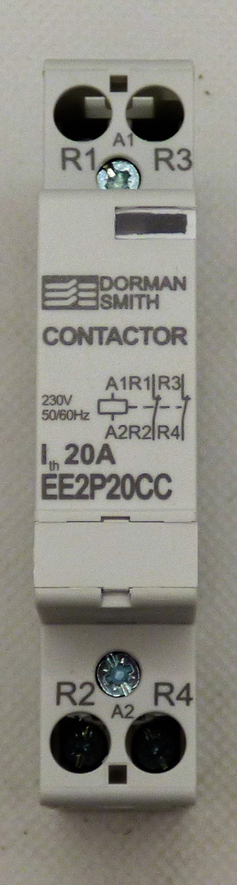 Miscellaneous Stock Lines 2P 20A N/C MODULAR CONTACTOR, AC1 230V ...