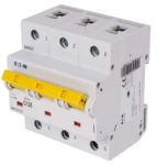 Eaton MCB 125A 15kA Trip Type C 3P 27mm