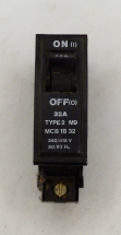 1P 32A TYPE B MCB(USED) SIMPLEX 1P 32A TYPE B MCB(USED) SIMPLEX
