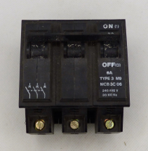 3P 6A TYPE C MCB(USED) SIMPLEX 3P 6A TYPE C MCB(USED) SIMPLEX