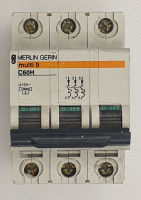 Merlin Gerin C60H Triple Pole MCB's